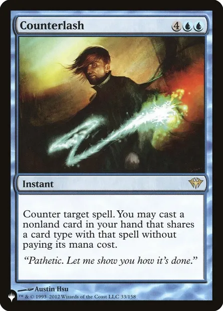 Contrefouet, carte Magic PLST DKA-33 — extension The List