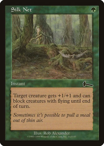 Silk Net, Magic card ULG 112 — Urza's Legacy set