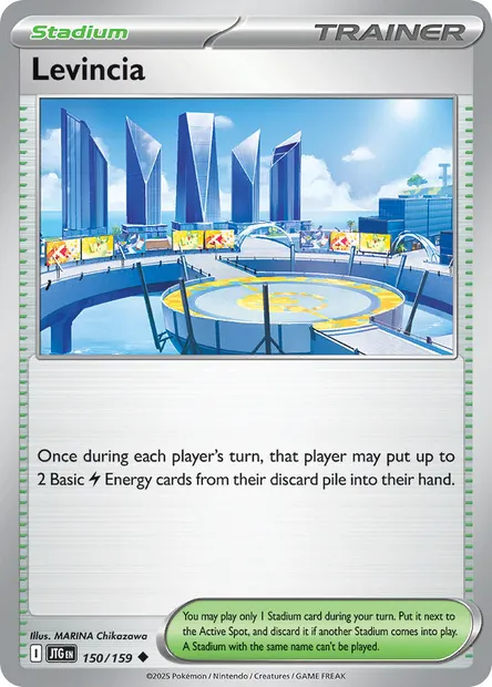 Levincia, Pokémon card JTG 150 — Journey Together set