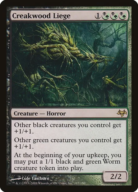 Creakwood Liege, Magic card EVE 117 — Eventide set