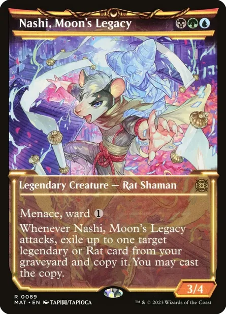 Nashi, Moon's Legacy, Magic card MAT 89 — March of the Machine: The Aftermath set