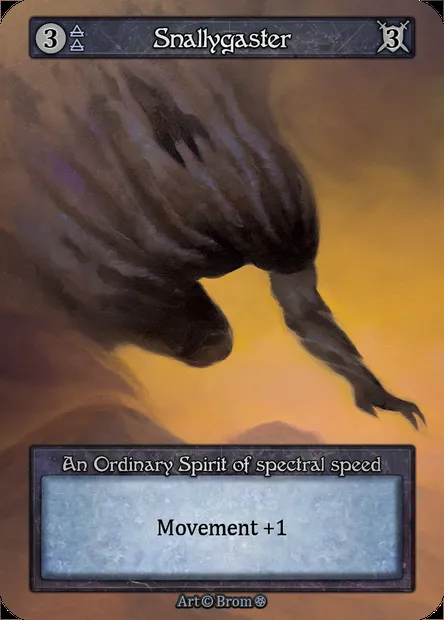 Snallygaster, Sorcery card GOT 177 — Gothic set