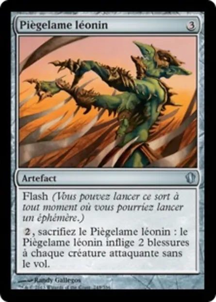 Piègelame léonin, carte Magic C13 245 — extension Commander 2013