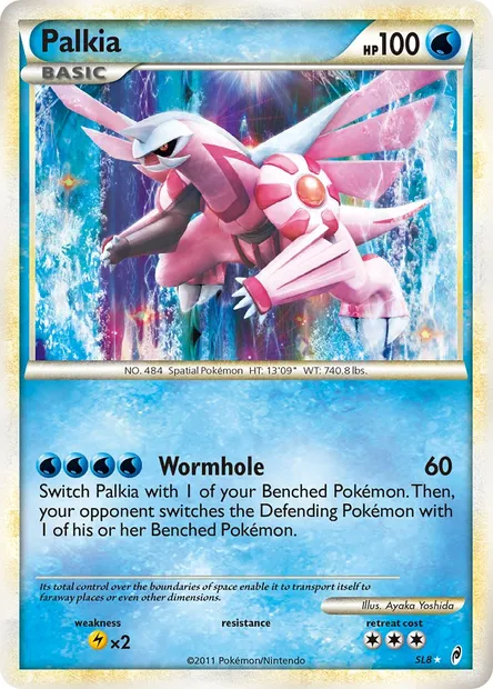 Palkia, carte Pokémon CL SL8 — extension L'appel des Légendes
