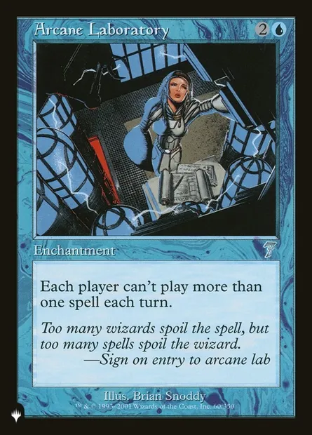 Arcane Laboratory, Magic card PLST 7ED-60 — The List set