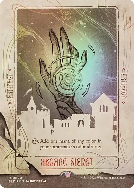 Arcane Signet, Magic card SLD 820★ — Secret Lair Drop set