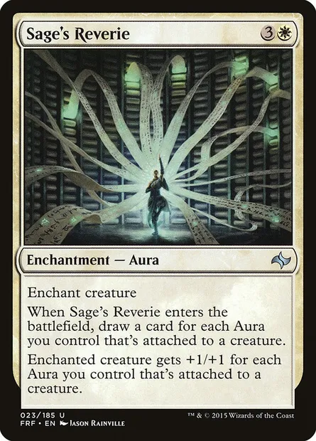 Sage's Reverie, Magic card FRF 23 — Fate Reforged set