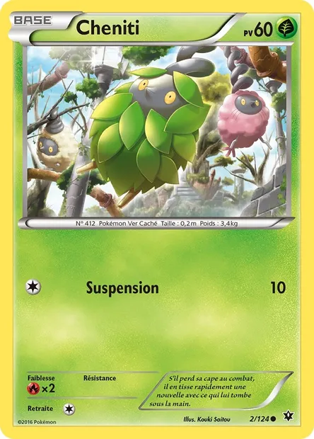 Cheniti, carte Pokémon FCO 2 — extension Impact des Destins