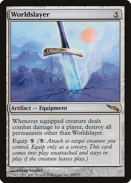 Worldslayer, Magic card MRD 276 — Mirrodin set