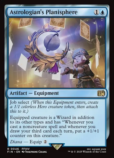 Astrologian's Planisphere, Magic card FIN 46 — Final Fantasy set
