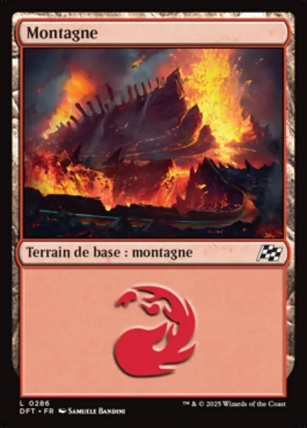 Montagne, carte Magic DFT 286 — extension Aetherdrift