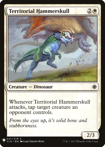 Martèlecrâne territorial, carte Magic PLST XLN-41 — extension The List