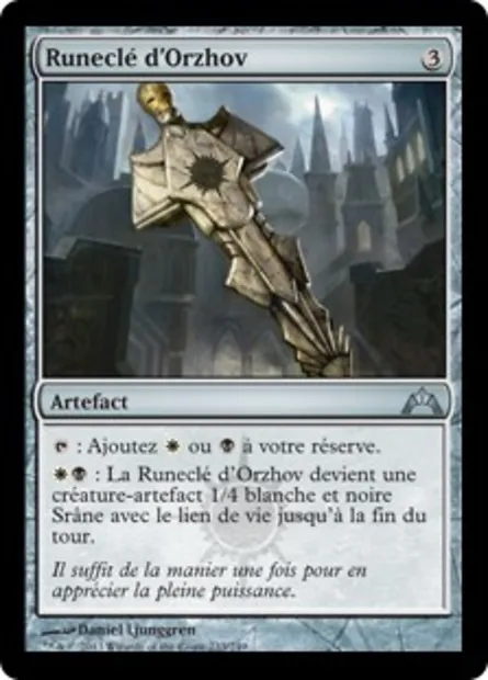 Runeclé d'Orzhov, carte Magic GTC 233 — extension Insurrection