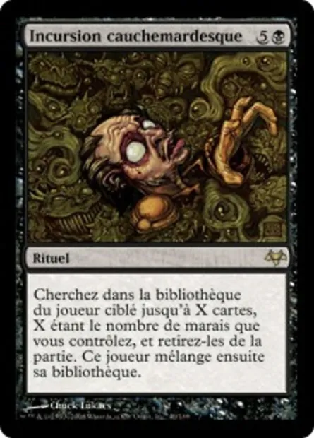 Incursion cauchemardesque, carte Magic EVE 40 — extension Coucheciel