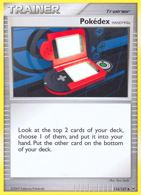 Pokédex HANDY910is, Pokémon card PL 114 — Platinum set