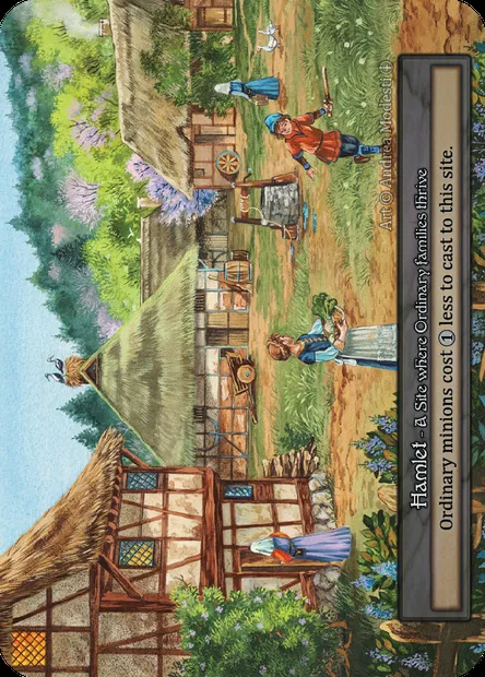 Hamlet, carte Sorcery ATH 203 — extension Arthurian Legends