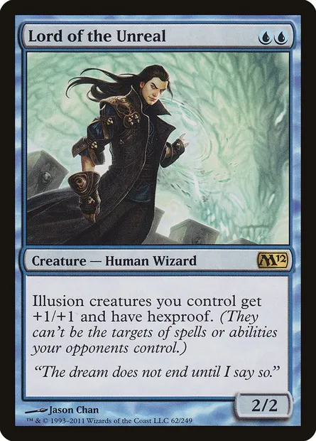 Lord of the Unreal, Magic card M12 62 — Magic 2012 set