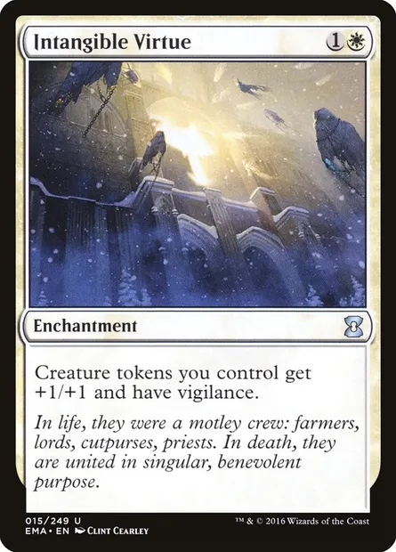 Intangible Virtue, Magic card EMA 15 — Eternal Masters set