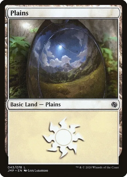 Plains, Magic card JMP 43 — Jumpstart set