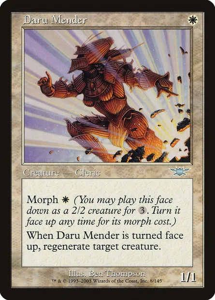 Daru Mender, Magic card LGN 8 — Legions set