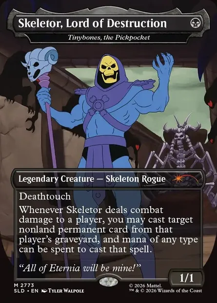 Titos, le pickpocket, carte Magic SLD 2773 — extension Secret Lair Drop