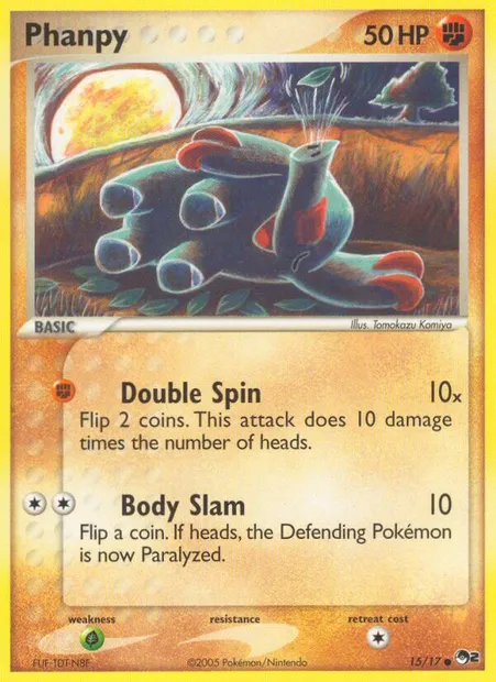 Phanpy, Pokémon card P2 15 — POP Series 2 set