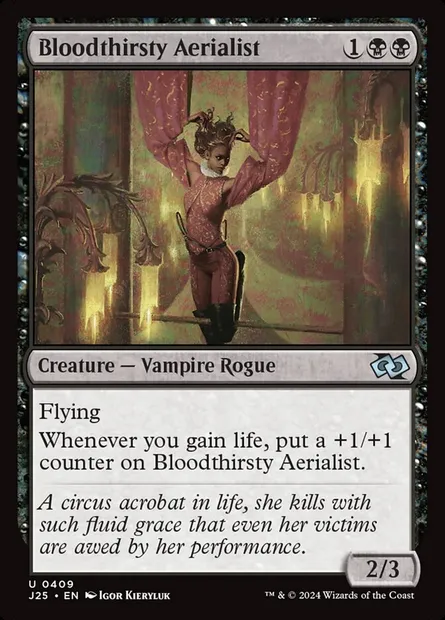 Bloodthirsty Aerialist, Magic card J25 409 — Foundations Jumpstart set