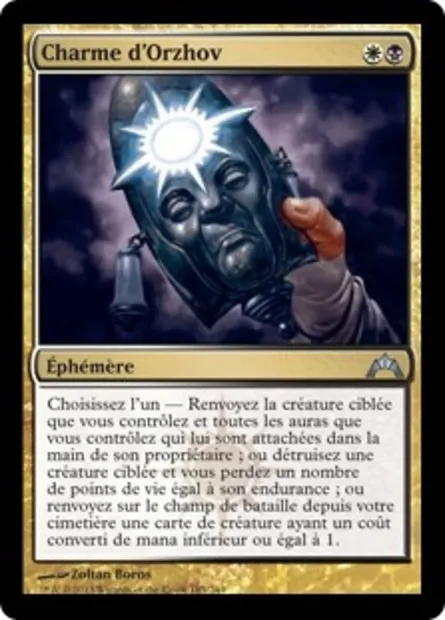 Charme d'Orzhov, carte Magic GTC 185 — extension Insurrection