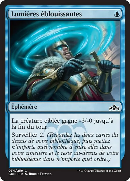 Lumières éblouissantes, carte Magic GRN 34 — extension Les Guildes de Ravnica