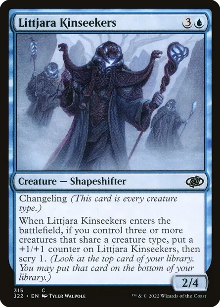 Littjara Kinseekers, Magic card J22 315 — Jumpstart 2022 set