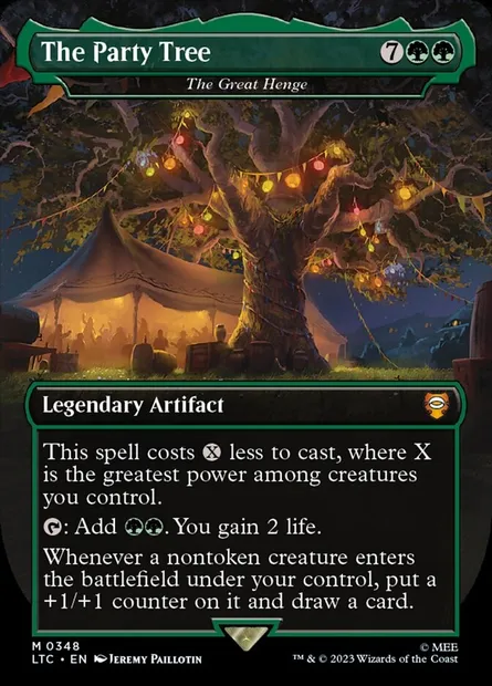 The Great Henge, Magic card LTC 348 — Tales of Middle-earth Commander set