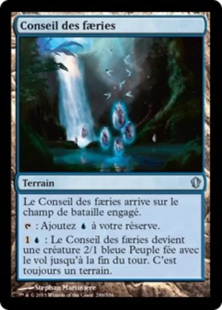 Conseil des faeries, carte Magic C13 288 — extension Commander 2013
