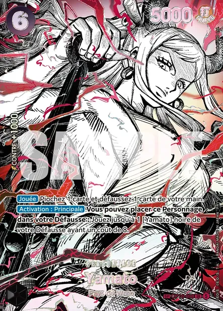 Yamato, carte One Piece OP16-098 — extension L'HEURE DE LA BATAILLE DÉCISIVE