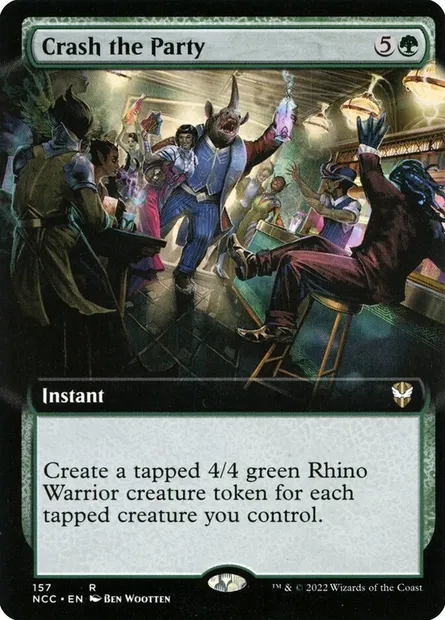 Crash the Party, Magic card NCC 157 — New Capenna Commander set