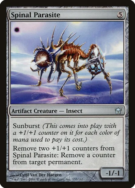 Spinal Parasite, Magic card 5DN 155 — Fifth Dawn set