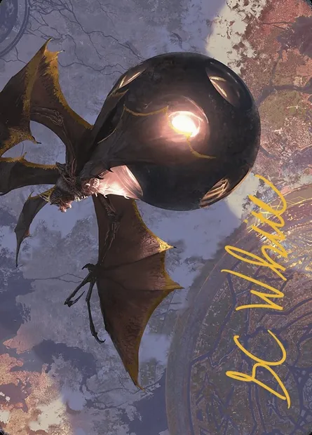 Malicious Eclipse // Malicious Eclipse, Magic card ALCI 17 — The Lost Caverns of Ixalan Art Series set