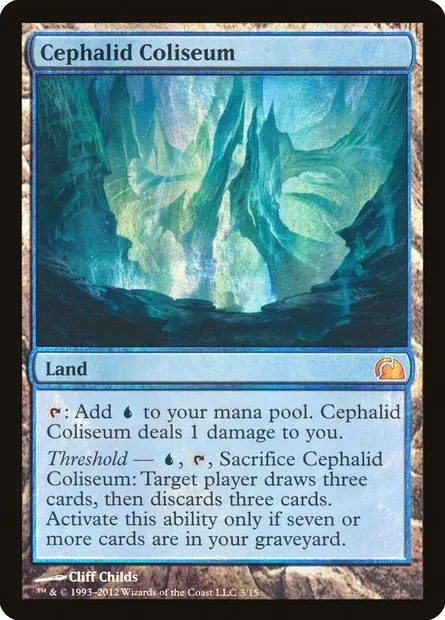 Colisée céphalide, carte Magic V12 3 — extension From the Vault: Realms