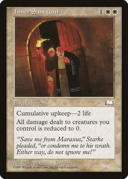 Inner Sanctum, Magic card WTH 18 — Weatherlight set
