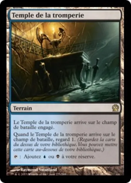 Temple de la tromperie, carte Magic THS 225 — extension Theros