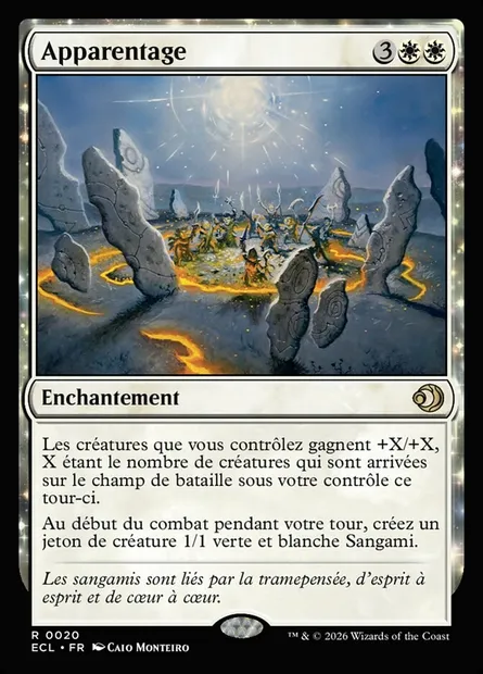 Apparentage, carte Magic ECL 20 — extension Lorwyn Eclipsed