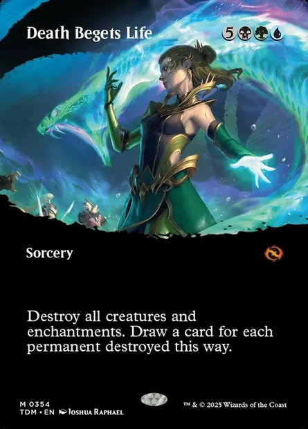 Death Begets Life, Magic card TDM 354 — Tarkir: Dragonstorm set