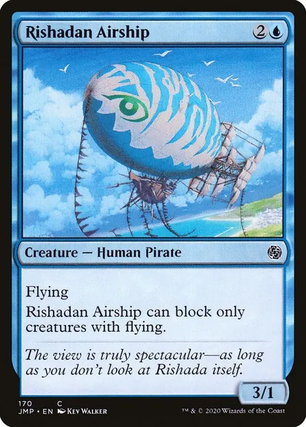 Rishadan Airship, Magic card JMP 170 — Jumpstart set