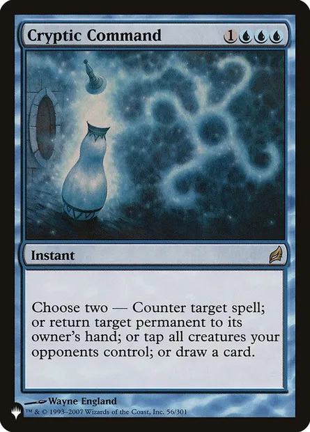 Cryptic Command, Magic card PLST LRW-56 — The List set