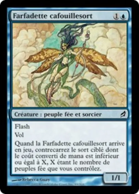 Farfadette cafouillesort, carte Magic LRW 89 — extension Lorwyn