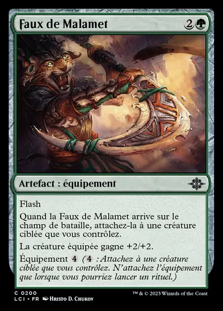 Faux de Malamet, carte Magic LCI 200 — extension The Lost Caverns of Ixalan