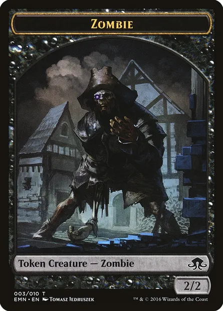 Zombie, Magic card TEMN 3 — Eldritch Moon Tokens set