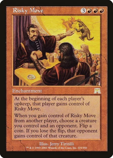 Risky Move, Magic card ONS 223 — Onslaught set