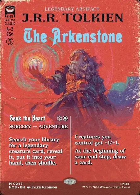 The Arkenstone // Seek the Heart, Magic card HOB 247 — The Hobbit set