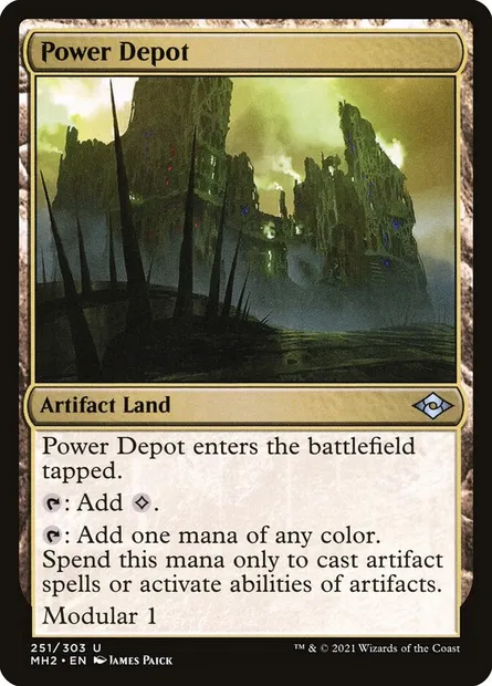 Power Depot, Magic card MH2 251 — Modern Horizons 2 set