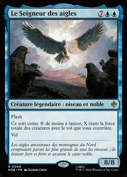 Le Seigneur des aigles, carte Magic HOB 46 — extension The Hobbit